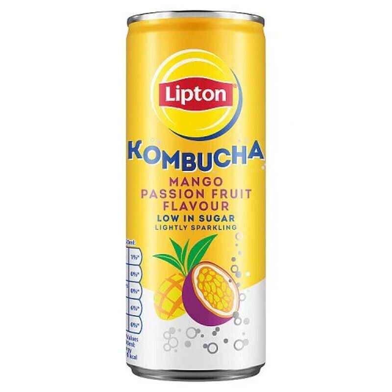Lipton Kombucha Mango & Passion Fruit 250ml